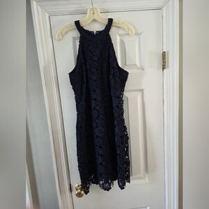 Lulus Navy Lace Dress